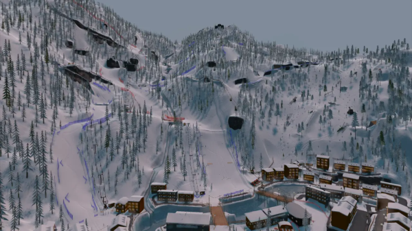 高山滑雪模拟器 截图1