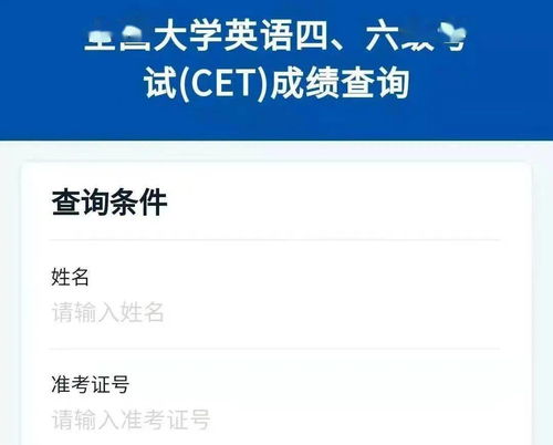 一键速查！四六级成绩最新公布，轻松获取你的分数 4