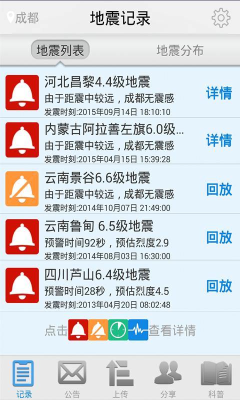 九寨沟地震预警 1