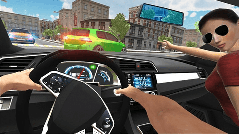 汽车模拟器城市驾驶免广告 截图1