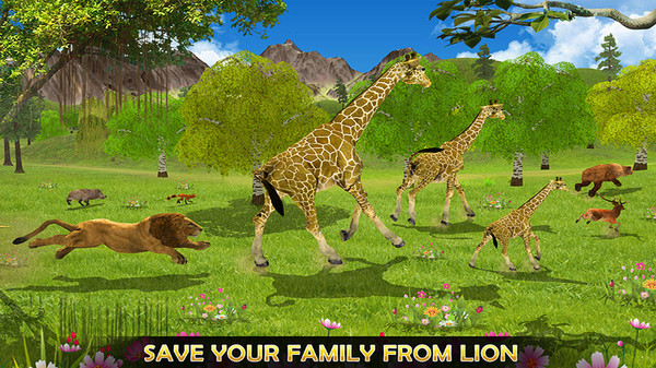 长颈鹿丛林生活模拟器 截图1