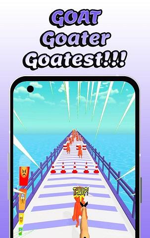 怒羊战跑(Angry Goat Run) 截图1