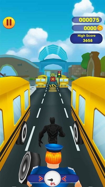 黑豹地铁跑酷 截图3