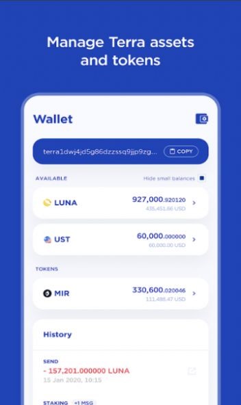 TERRA钱包app 截图3