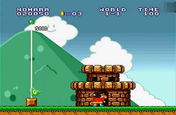 蜡笔小新版超级玛丽游戏 截图4