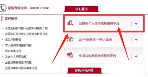 如何在网上查询个人征信报告？ 4