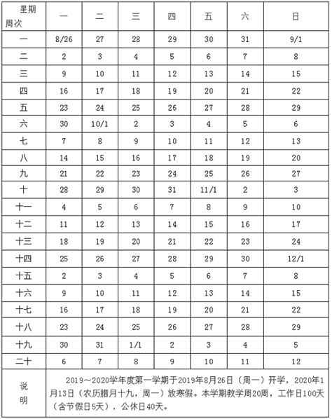 2020年中小学生寒假放假时间表是什么时候？ 3