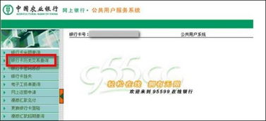 如何快速在农业银行查看银行卡号 2
