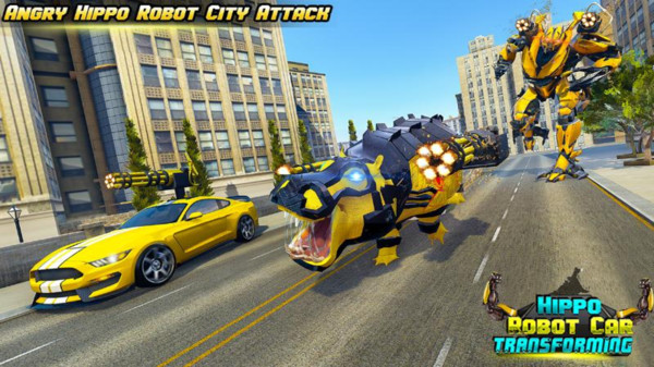 河马机器人汽车变幻 截图3