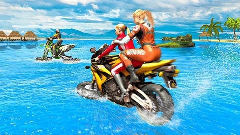 模拟水上摩托游戏 截图2