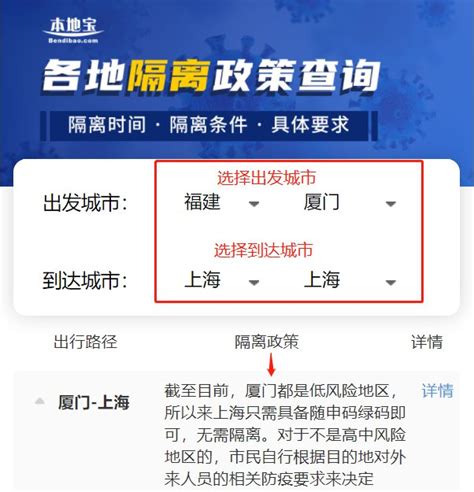 如何快速查询全国出行隔离政策 4
