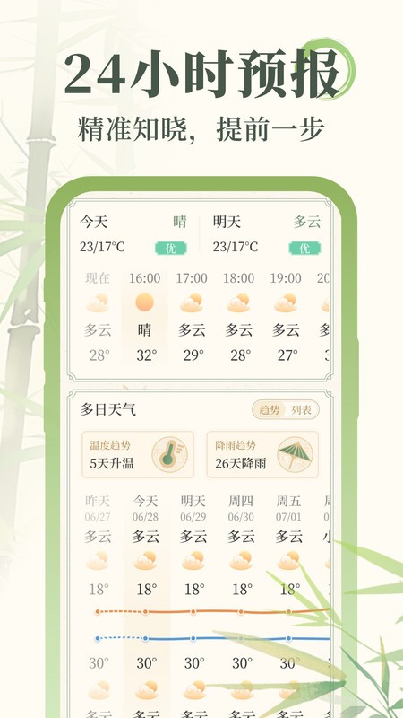杏雨天气app安卓版 截图1