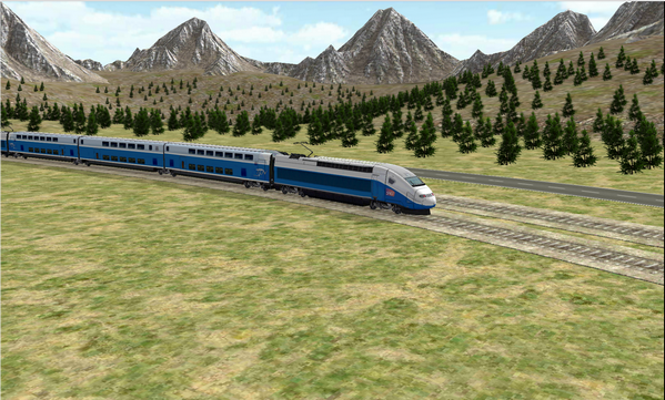 3D模拟火车完整版 1