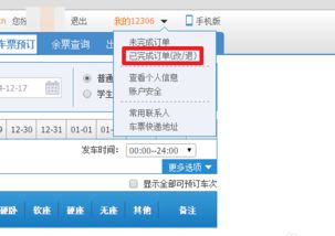 轻松掌握12306火车票余票查询技巧 1