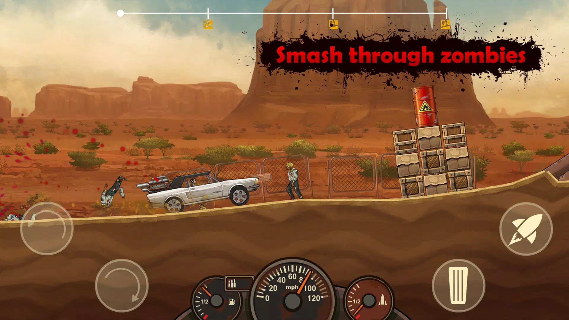 战车撞僵尸地牢游戏正版 截图2