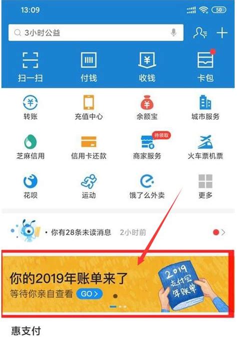 支付宝2019年账单查看教程 3