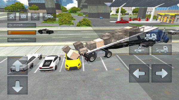 卡车司机模拟器游戏 截图2