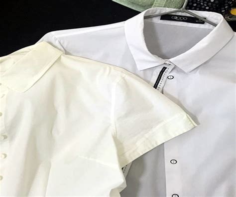 白衬衣发黄？这些清洗妙招让你轻松恢复洁白！ 1