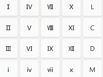 揭秘！罗马数字的奥秘：1到12的全面解析，你了解几个？ 3
