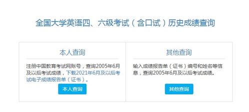 四六级历史成绩查询全攻略 1