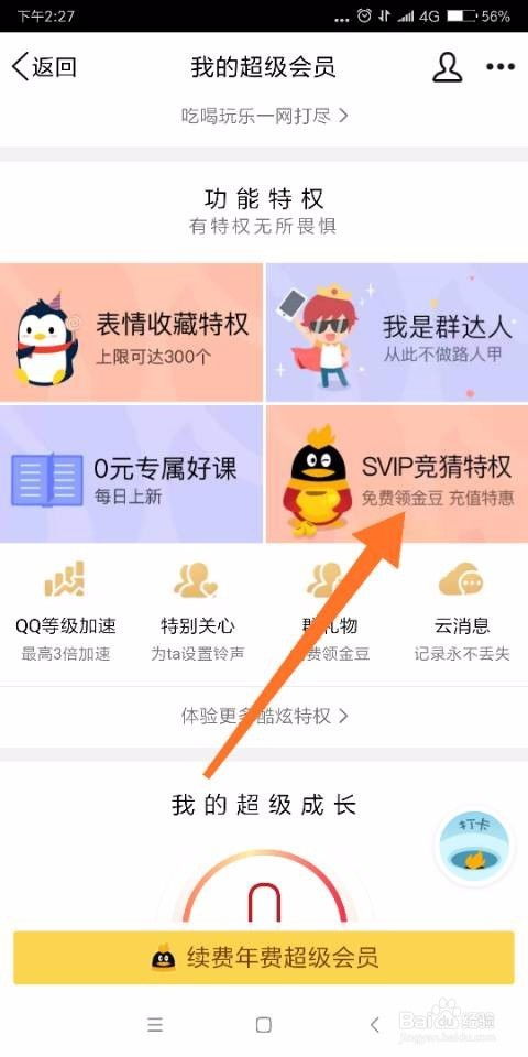 免费获取QQ会员金豆的绝妙方法！ 3