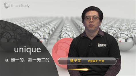 什么是unique的意思？如何理解unique这个词？ 1