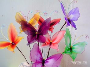 轻松学会：精美丝网花蝴蝶兰DIY制作教程 2