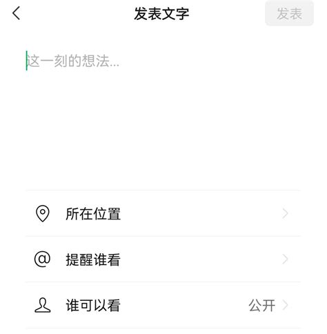 如何在微信朋友圈仅发布文字内容而不带图片或视频？ 3