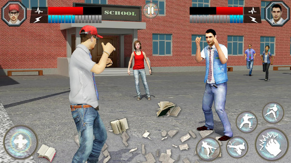 高中女生格斗 截图2