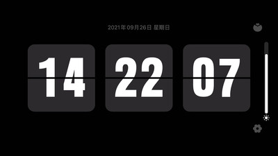 Flipclock翻页时钟app 1