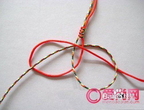 金刚结手链编织指南 3