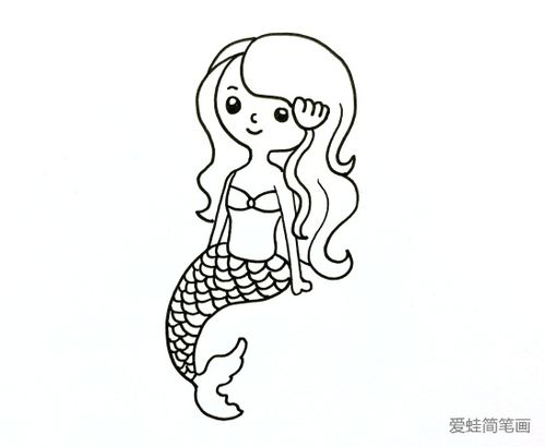 如何绘制美人鱼？ 1