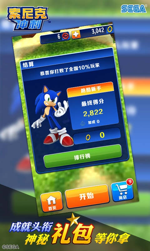 索尼克冲刺 截图3