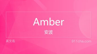 探索Amber英文名的深刻寓意：独特光芒与温暖记忆的象征 4