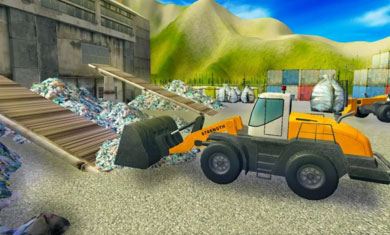 垃圾车模拟器汉化版 截图1