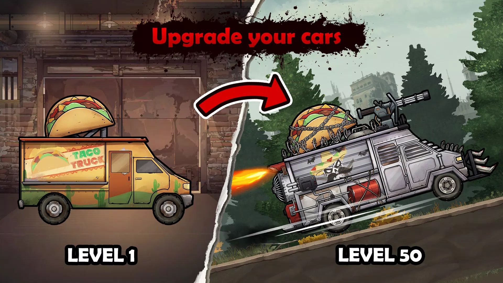 战车撞僵尸地牢游戏正版 1