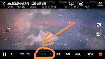 手机端优酷：轻松开启炫酷弹幕设置教程 1