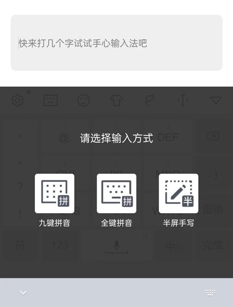 手心输入法精简版 1