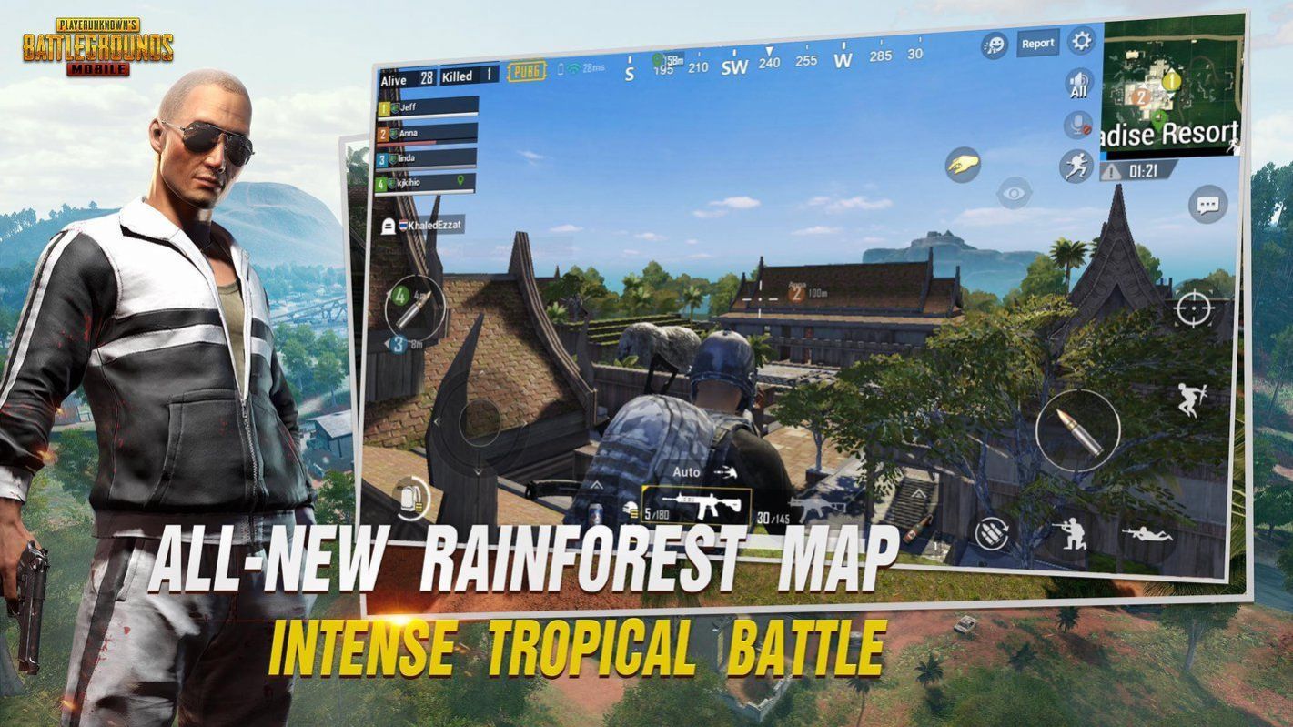 新版pubg国际服地铁逃生 截图2