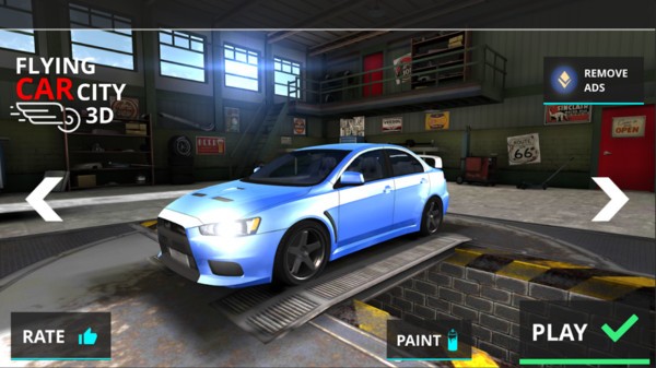 飞翔汽车之城3D 截图2