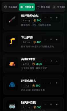 赛博徒步之生死鳌太线模拟游戏 截图2