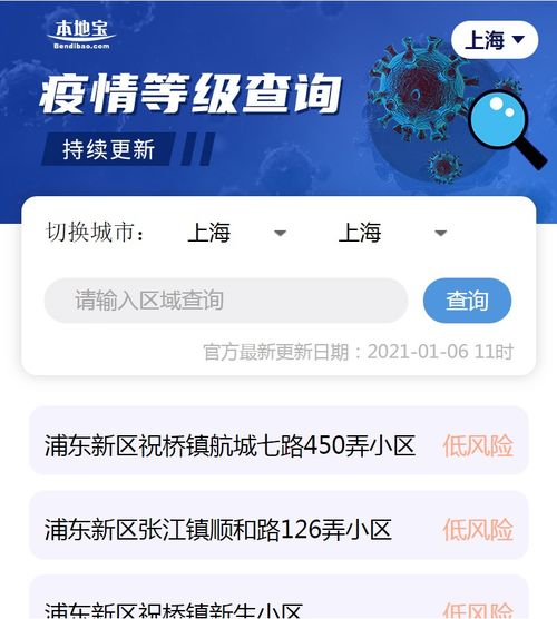 如何查询各地区疫情风险级别 2