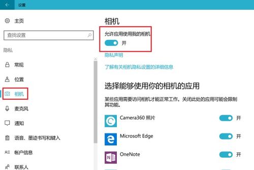 Windows 10麦克风与摄像头开关设置指南 1