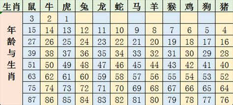 2022最新生肖年龄对照表，一秒查出你的生肖年龄！ 4