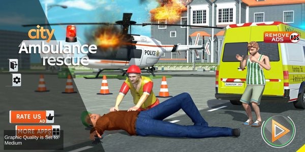 救护车救援模拟器 截图3