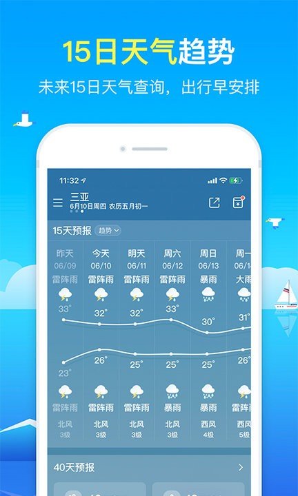 精准天气预报 截图2