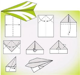 轻松学会！纸飞机的折叠方法 2