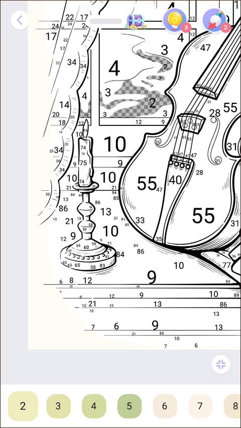 乐涂数字填色 1