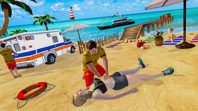 海滩救生员模拟器游戏 1