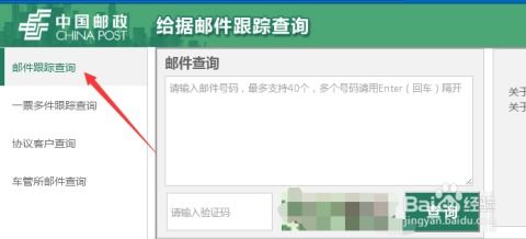 如何查询中国邮政挂号信物流信息 4